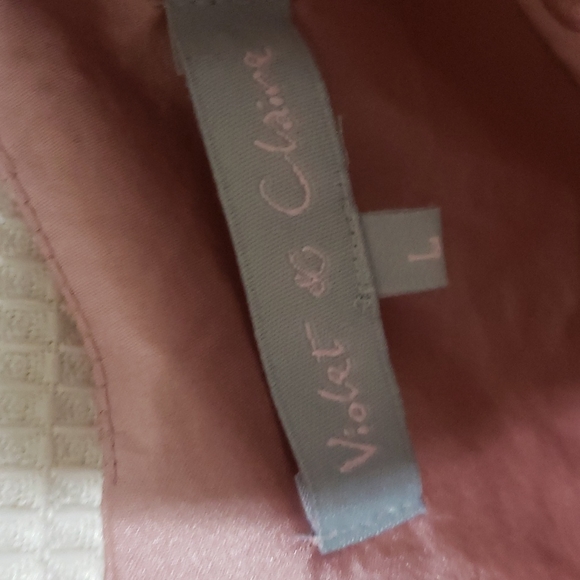 Lot of 2 Women's Large Sleeveless Top From Violet & Claire and Misia - Picture 4 of 12